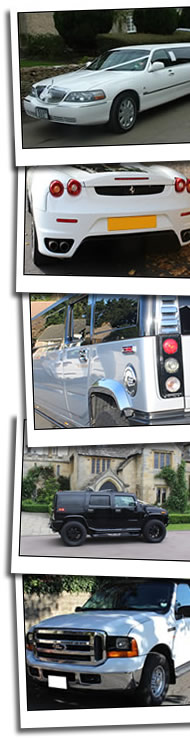 Limo Hire Reading homepage graphic